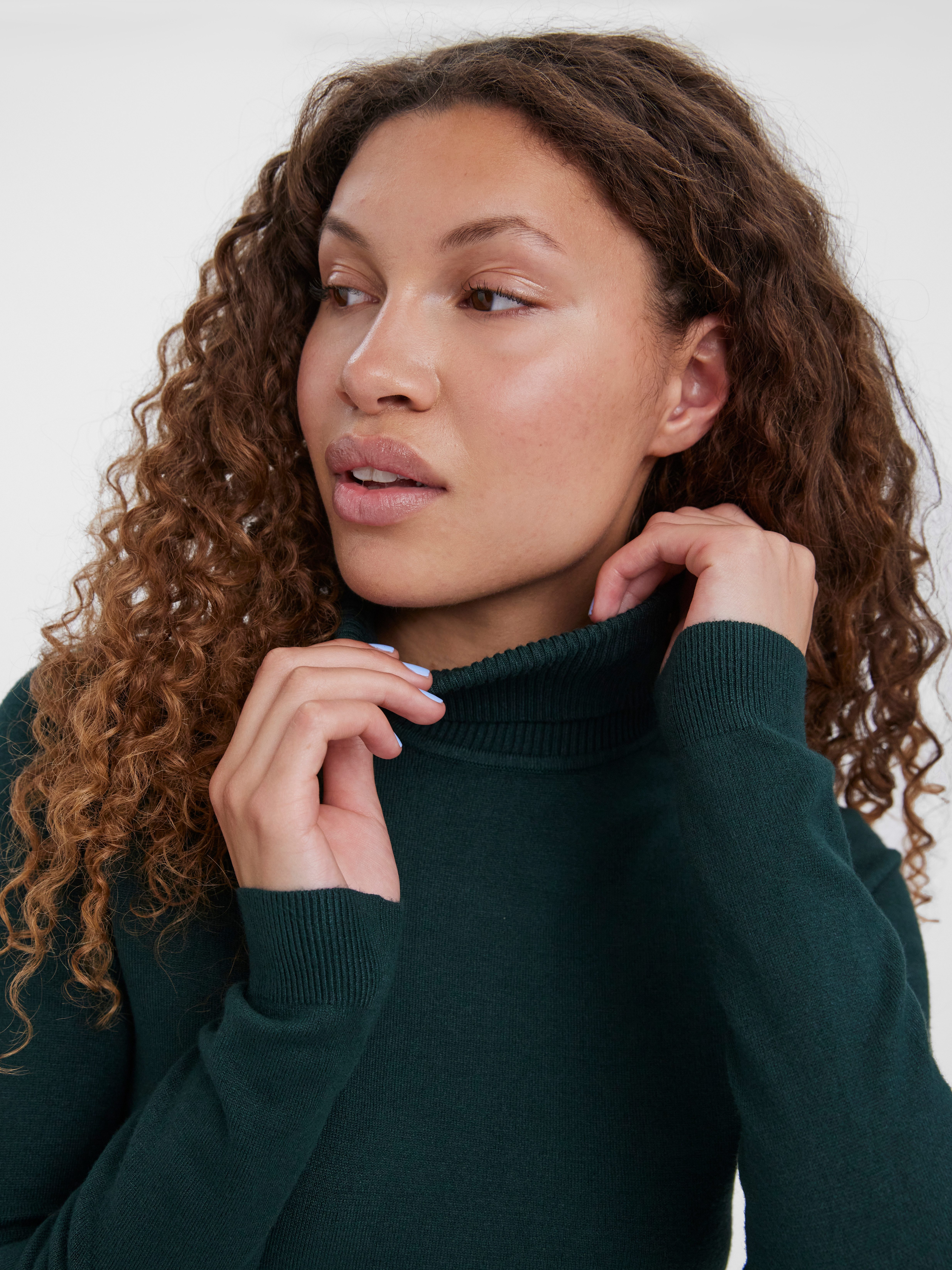 Vero Moda Rollkragenpullover VMGLORY LS ROLLNECK günstig online kaufen