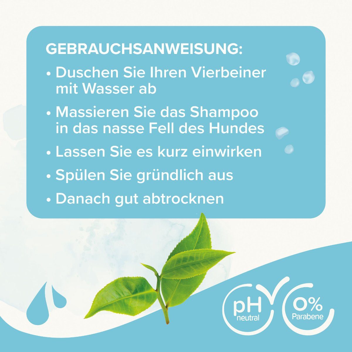 beaphar Tiershampoo Shampoo für weißes Fell 1 l