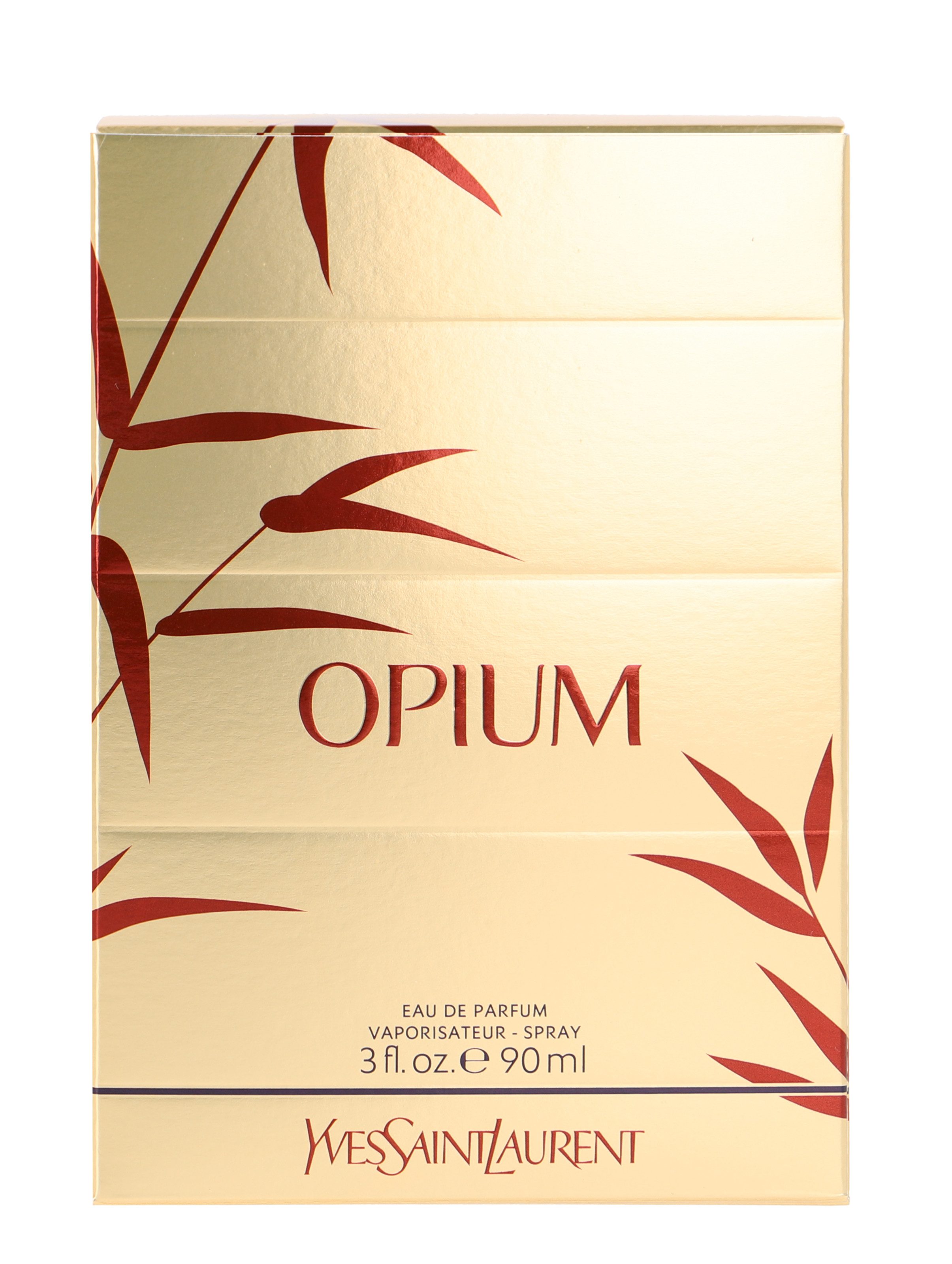 YVES SAINT LAURENT Eau de Parfum OPIUM FOR HER EDP, Zitrischer Duft mit Rose, Patchouli, Maiglöckchen, Zeder und Vanille.