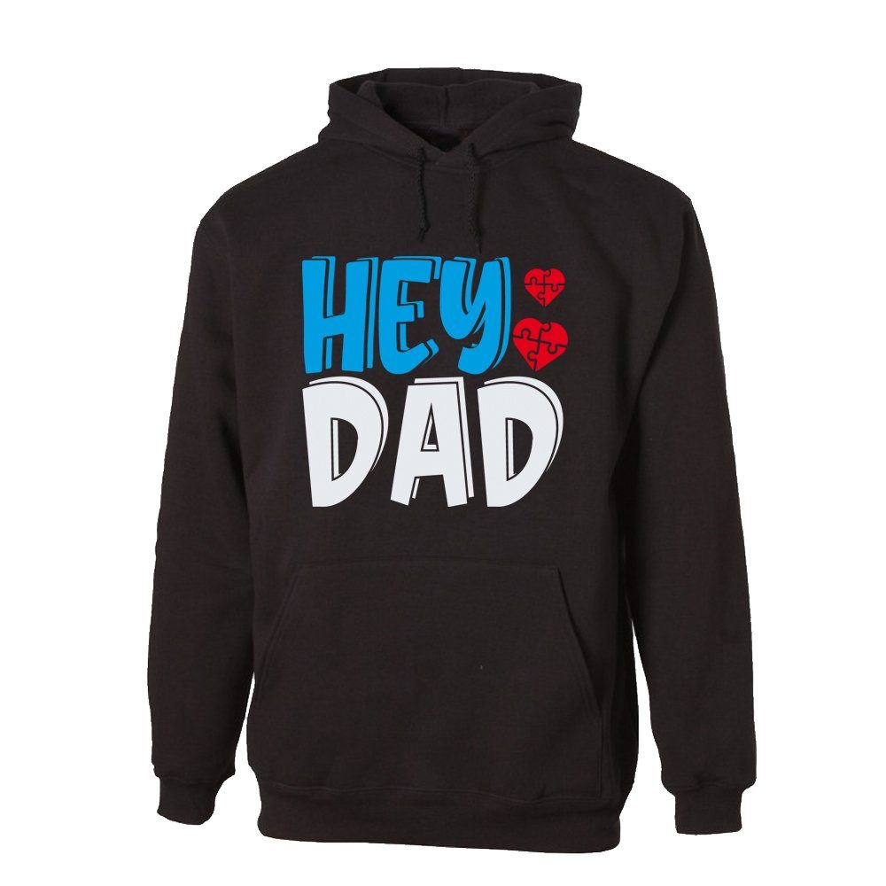 G-graphics Hoodie Hey Dad mit trendigem Frontprint, Aufdruck auf der Vorderseite, Spruch/Sprüche/Print/Motiv, für jung & alt