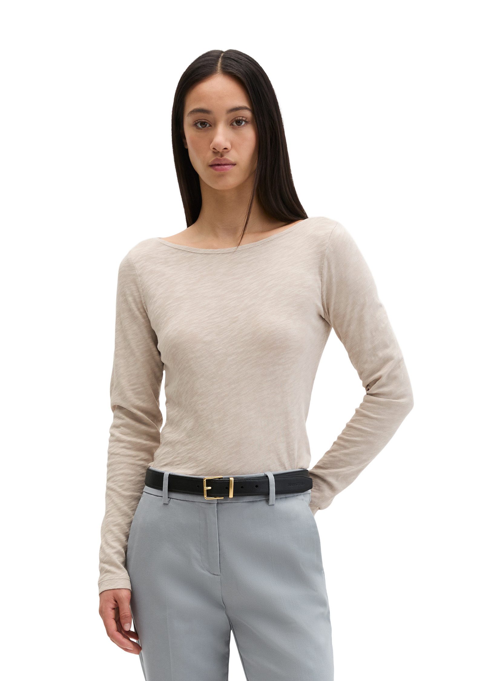 Marc O'Polo Langarmshirt aus Organic Cotton-Qualität