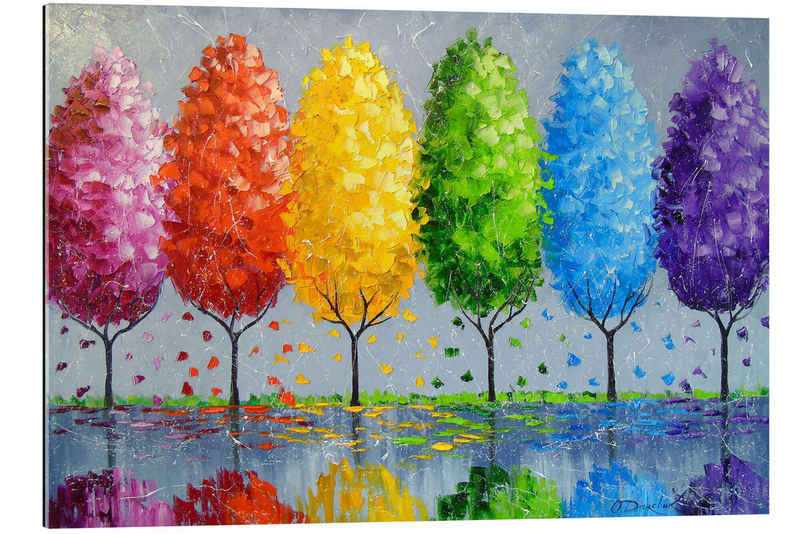 Posterlounge XXL-Wandbild Olha Darchuk, Jeder Baum ist besonders, Malerei