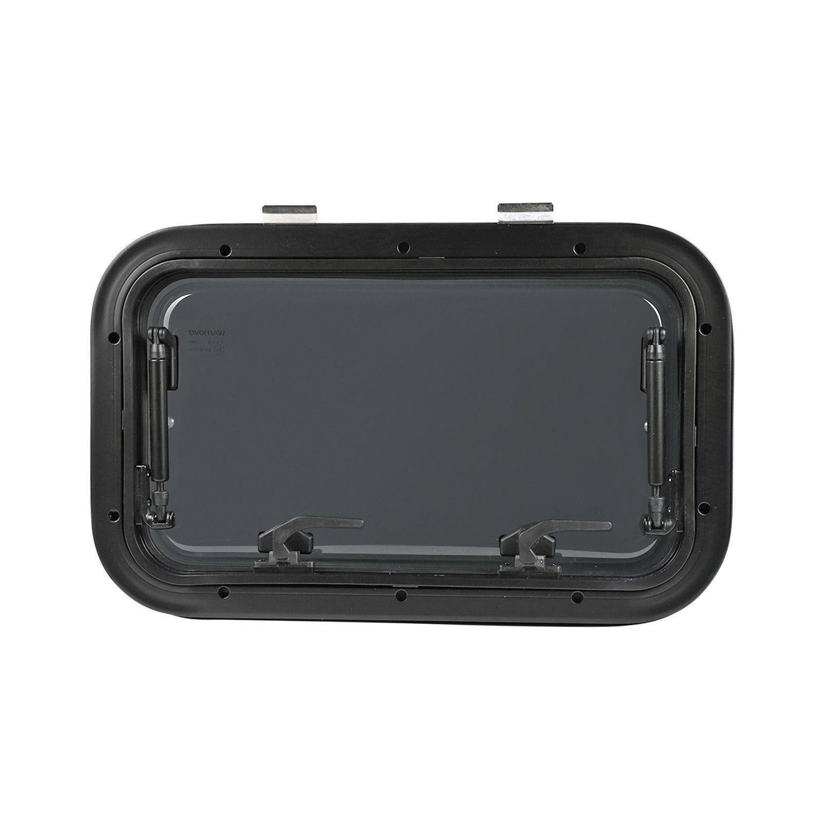 Fenêtre Basculante Acrylique 700 X 400 Mm Avec Store Occultant Et Moustiquaire - Pour Camping-car, Caravane - Double Vitrage, Teintée