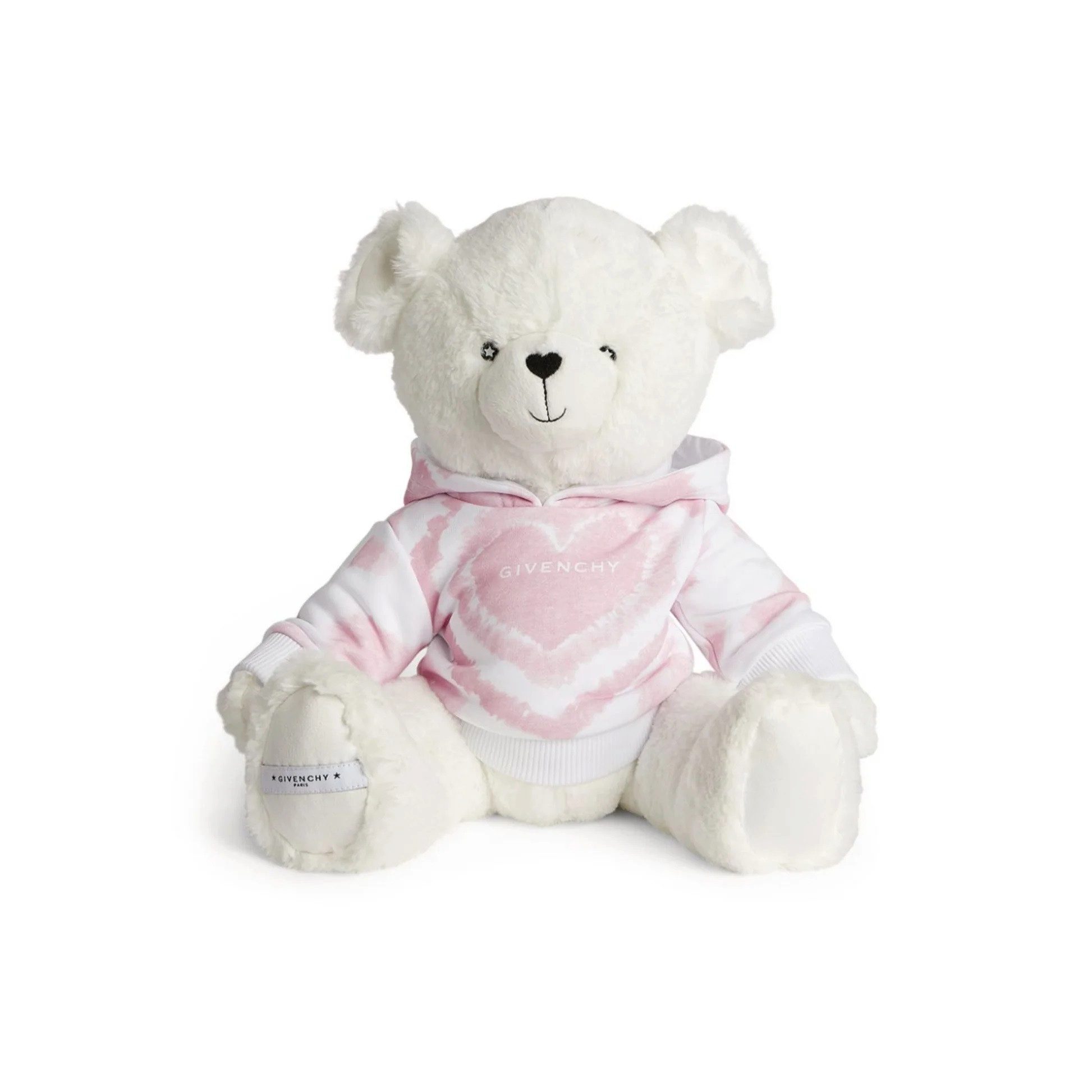 GIVENCHY Kuscheltier Teddy mit Kapuze rosa