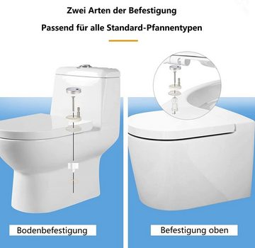 Woltu WC-Sitz (1-St), Toilettendeckel mit Absenkautomatik Premium