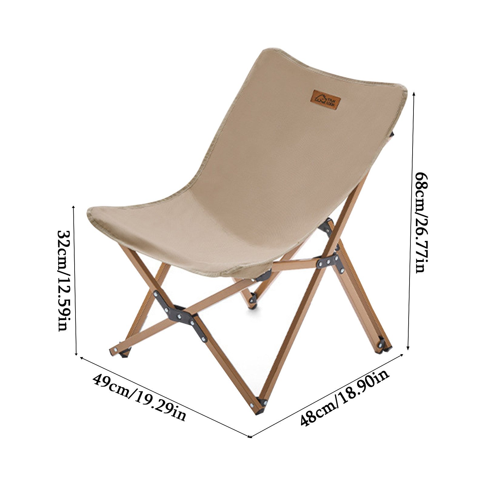 TWSOUL Campingstuhl Gartenstuhl, Klappstuhl für Outdoor günstig online kaufen