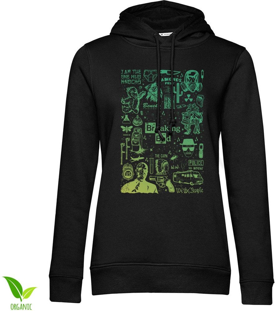 Breaking Bad Hoodie Breaking Bad Icons Mashup Girly Hoodie