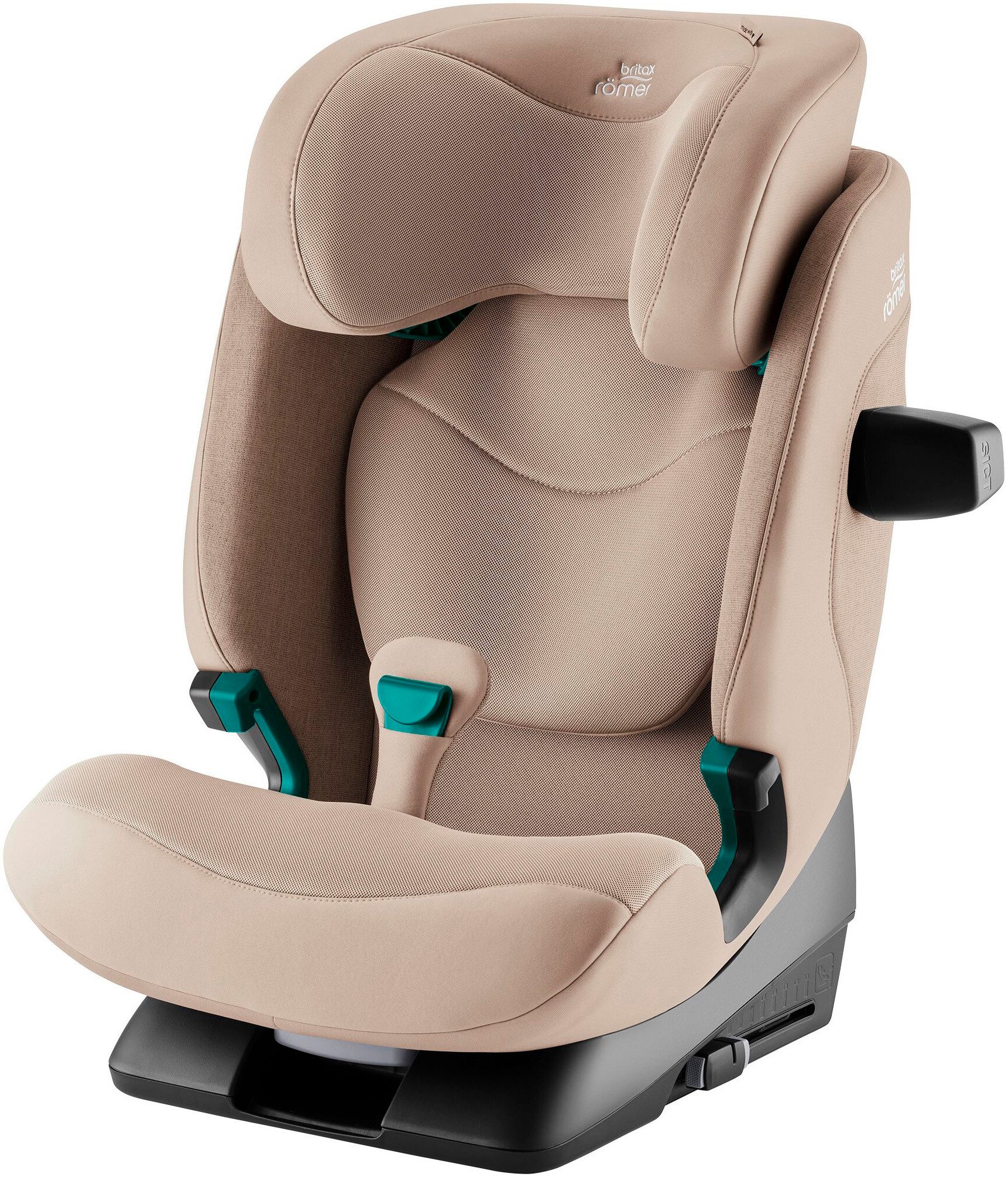 BRITAX RÖMER Autokindersitz SAFEFIX STYLE, ab: 3,5 Jahren, bis: 12 Jahren, Feines Mesh-Gewebe für hervorragende Luftzirkulation
