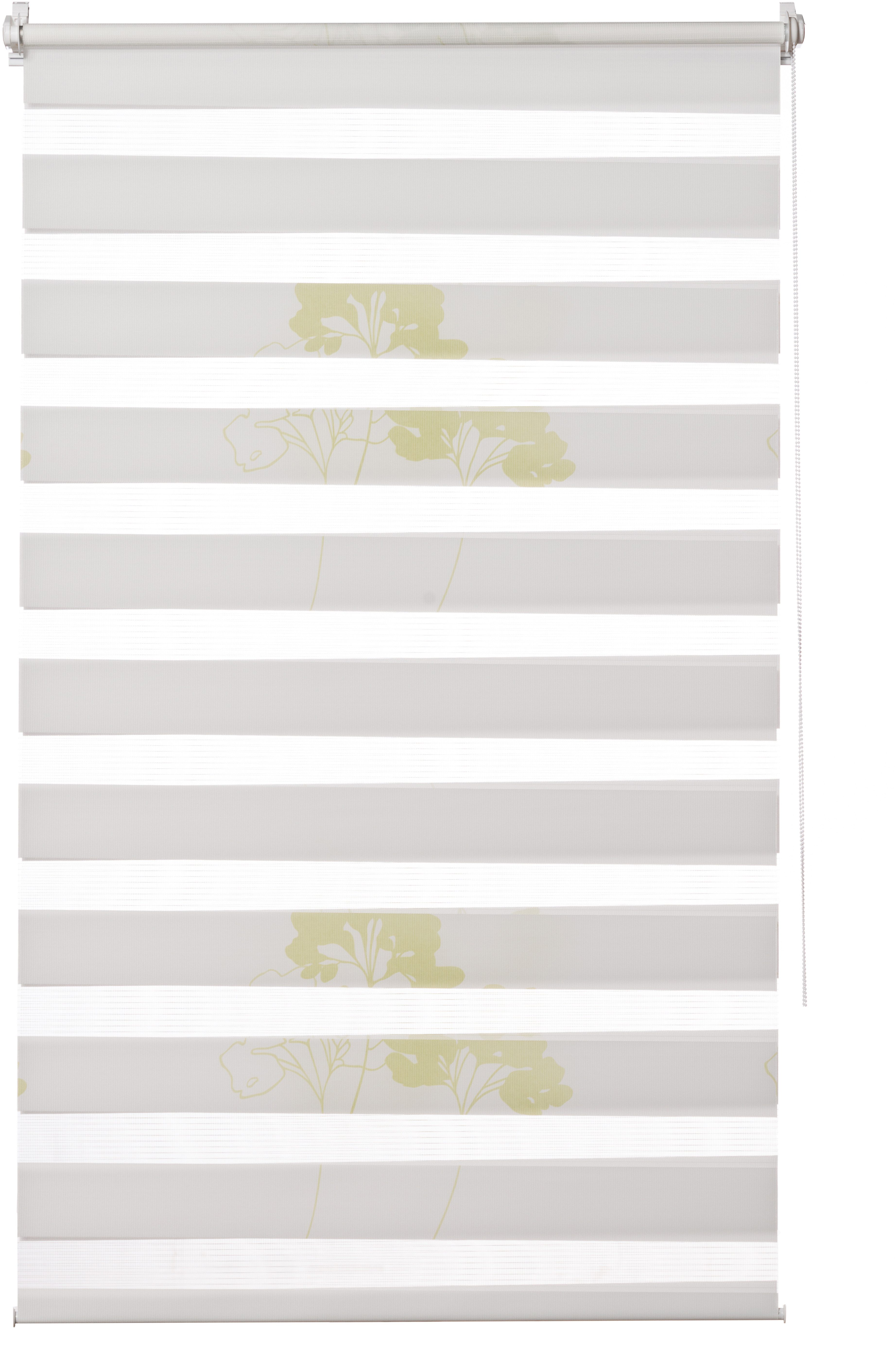 Doppelrollo Delphi, K-HOME, Lichtschutz, ohne Bohren, Klemmfix, im Fixmaß