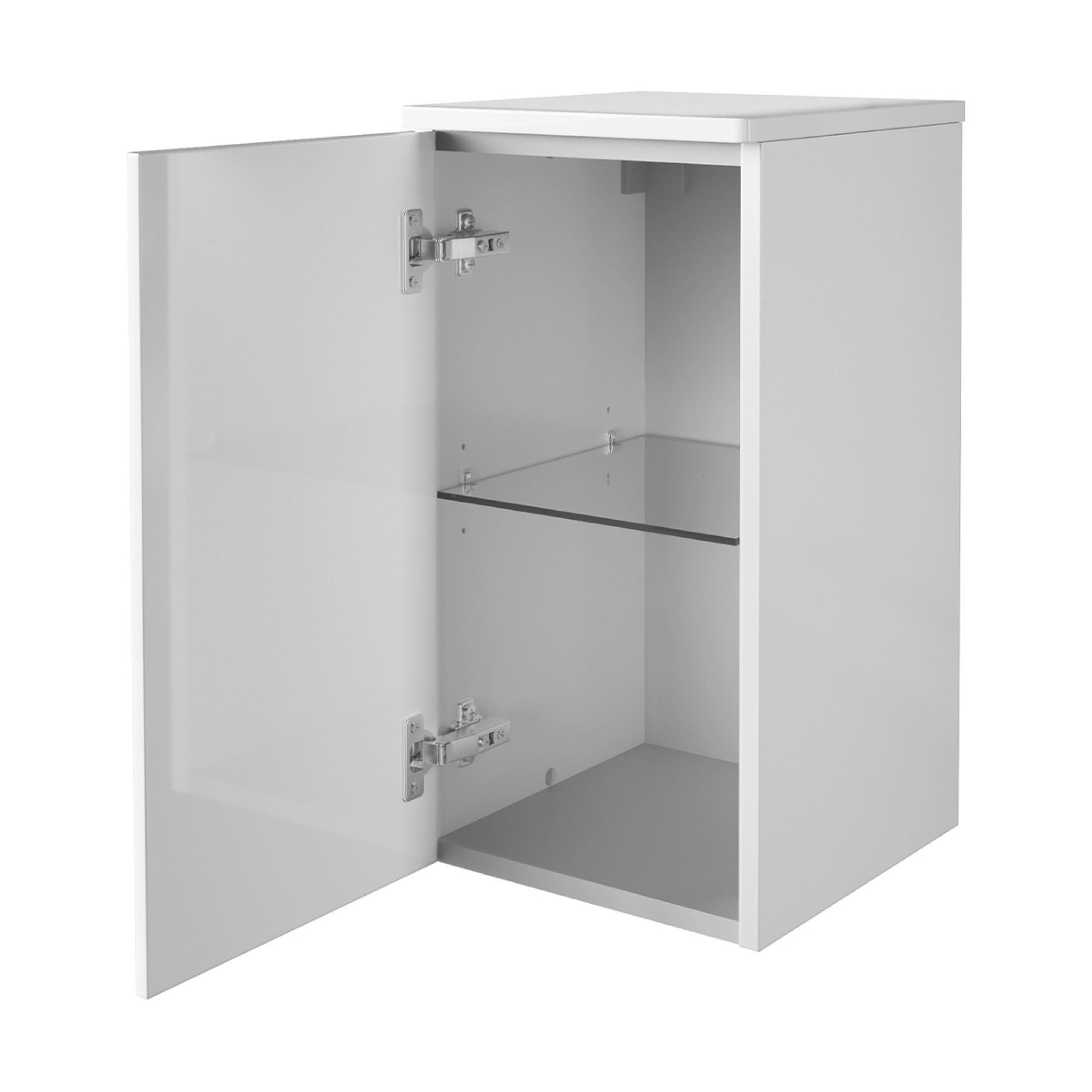 FACKELMANN Badmöbel-Set MILANO Badmöbel Set 6-teilig, 80 cm, Spiegelschrank + 3 Badschränke