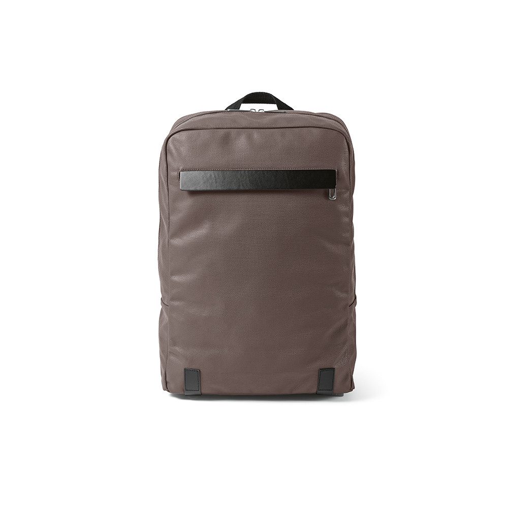 CABBEL Rucksack Rucksack 23L Laptop 17 Zoll wasserdicht Baumwolle nachhaltig robust (Rucksack, 1-tlg., Einzelartikel), Grau, 85% recycelt, 0,885 kg leicht, 29x43x14 cm, 23L Volumen