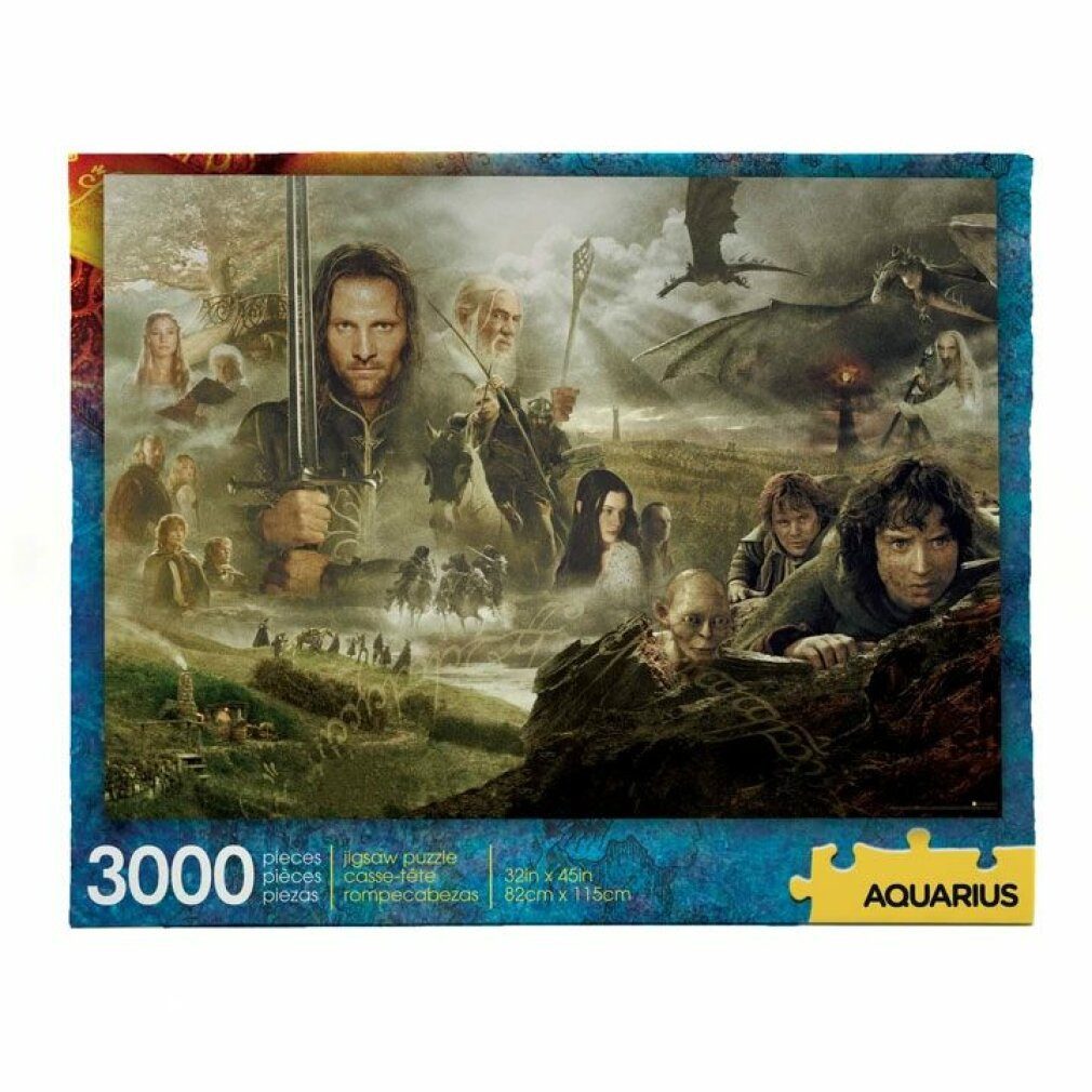 Aquarius Spiel Herr der Ringe Puzzle Saga (3000 Teile)