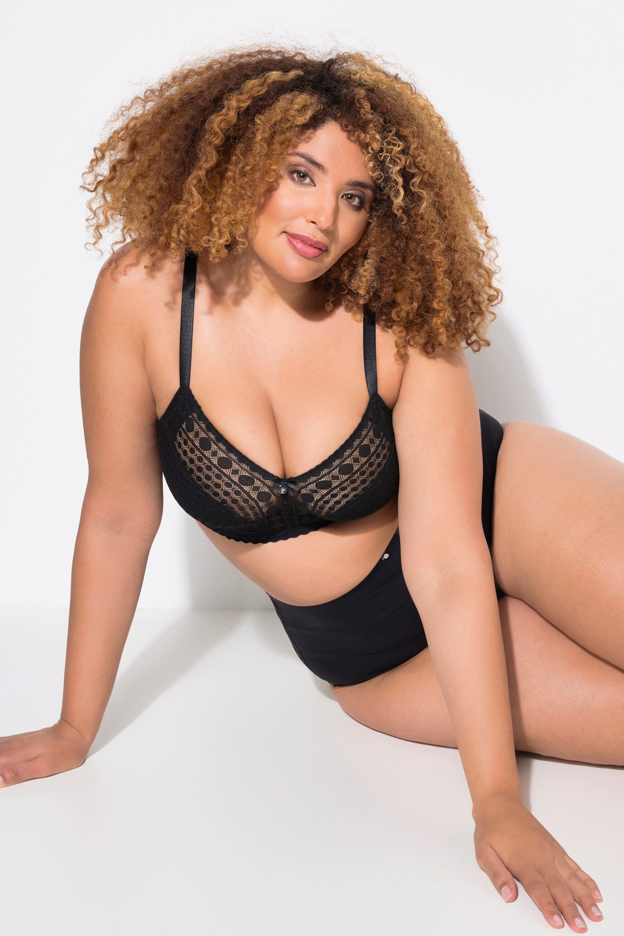 Ulla Popken Soft-BH TRUYOU Bralette bügellos Spitze – Bild 4 von 5