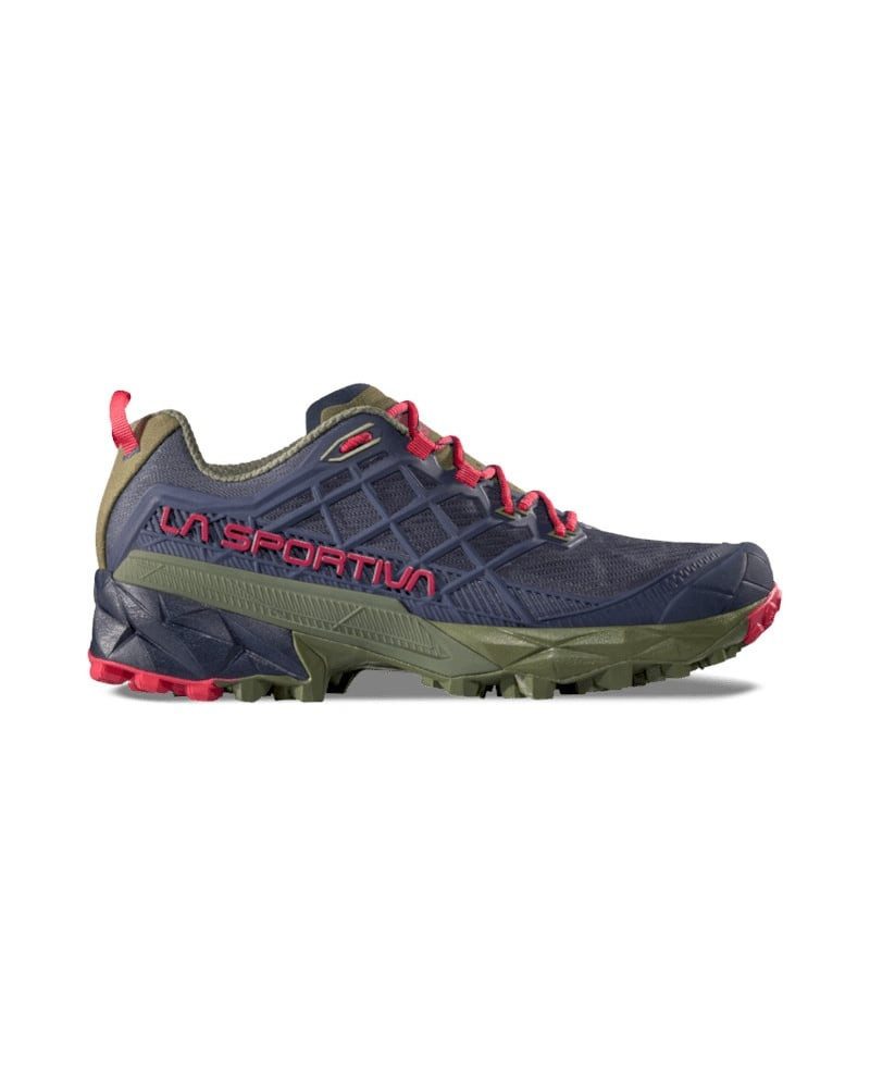 La Sportiva Trail-Laufschuhe Akyra II nachtblau/grün Damen Wanderschuh