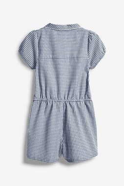 Next Playsuit Schul-Overall mit Baumwolle und Vichykaros (1-tlg)