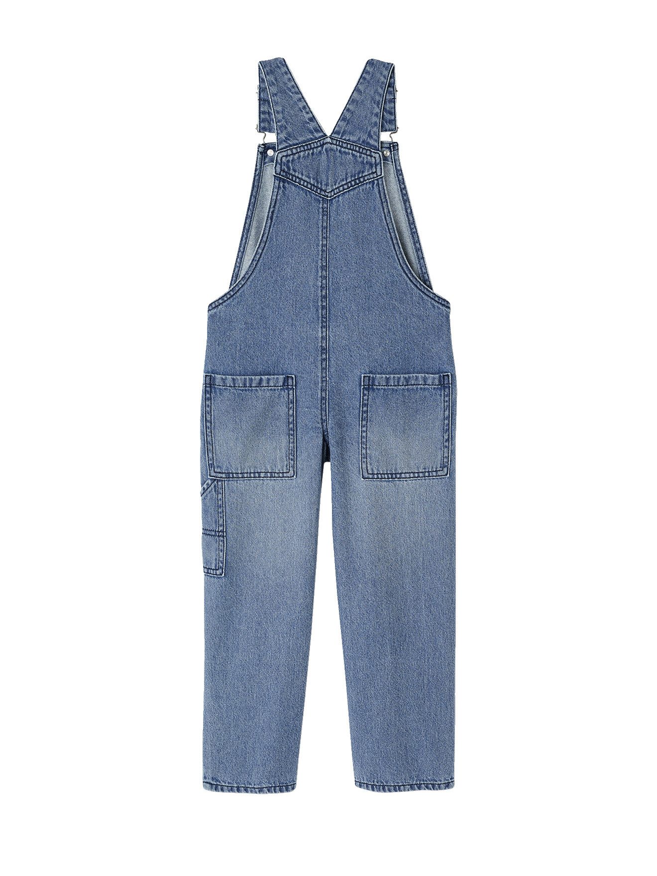 vertbaudet Latzhose Jungen Latzhose aus leichtem Denim