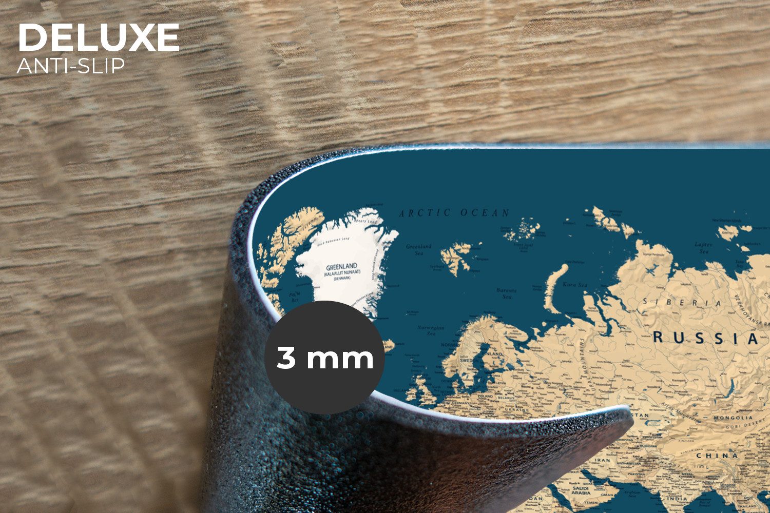 MuchoWow Platzset Weltkarte - Dunkelblau - günstig online kaufen