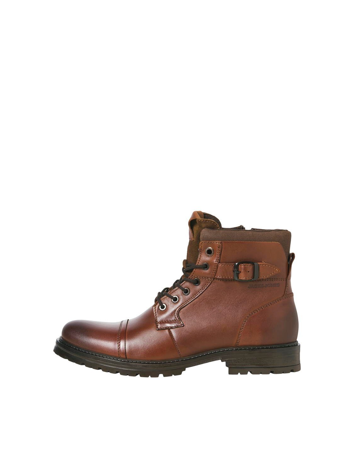 Jack & Jones Jack & Jones Herren Schuhe Leder-Stiefel - JfwDexter Biker-Boo günstig online kaufen