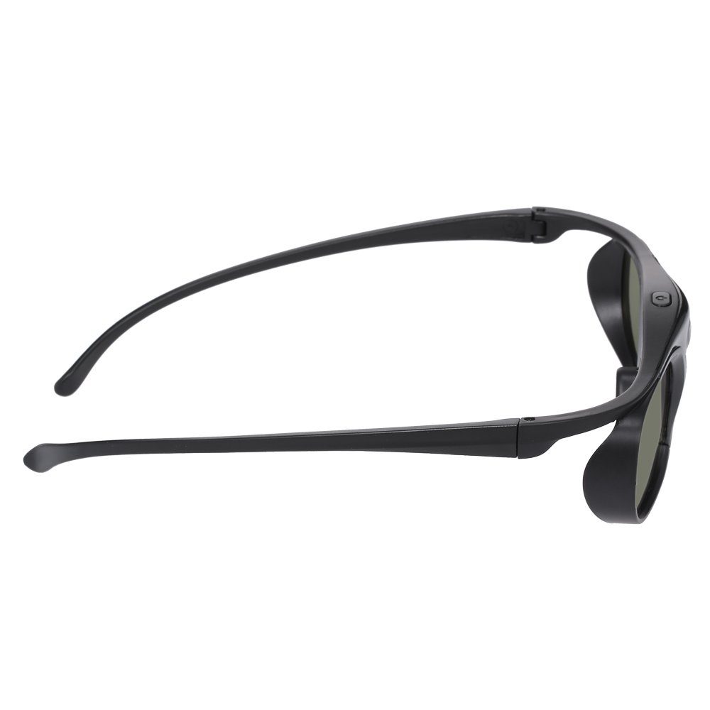 kompatibel mit Aktive Beamer, DLP - Stück 1 3D TPFNet 3D Link Shutterbrille Schwarz 3D-Brille wiederaufladbare Brille, DLP -