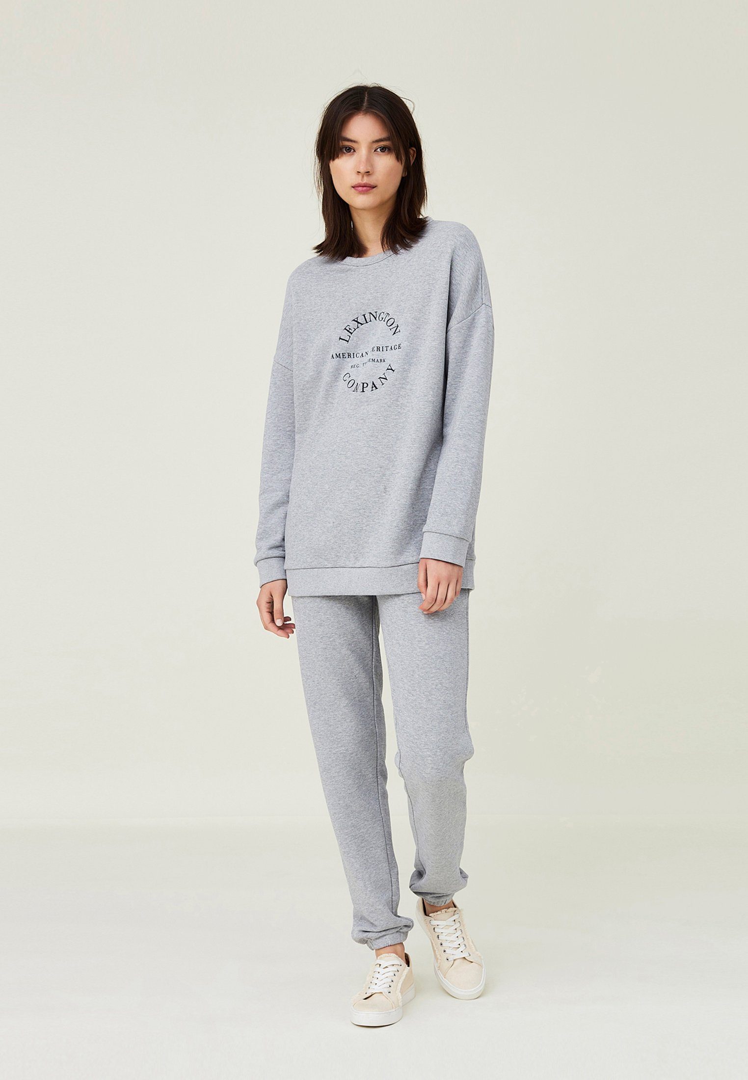 Lexington Kibby Cotton Sweatshirt GRAY MELANGE