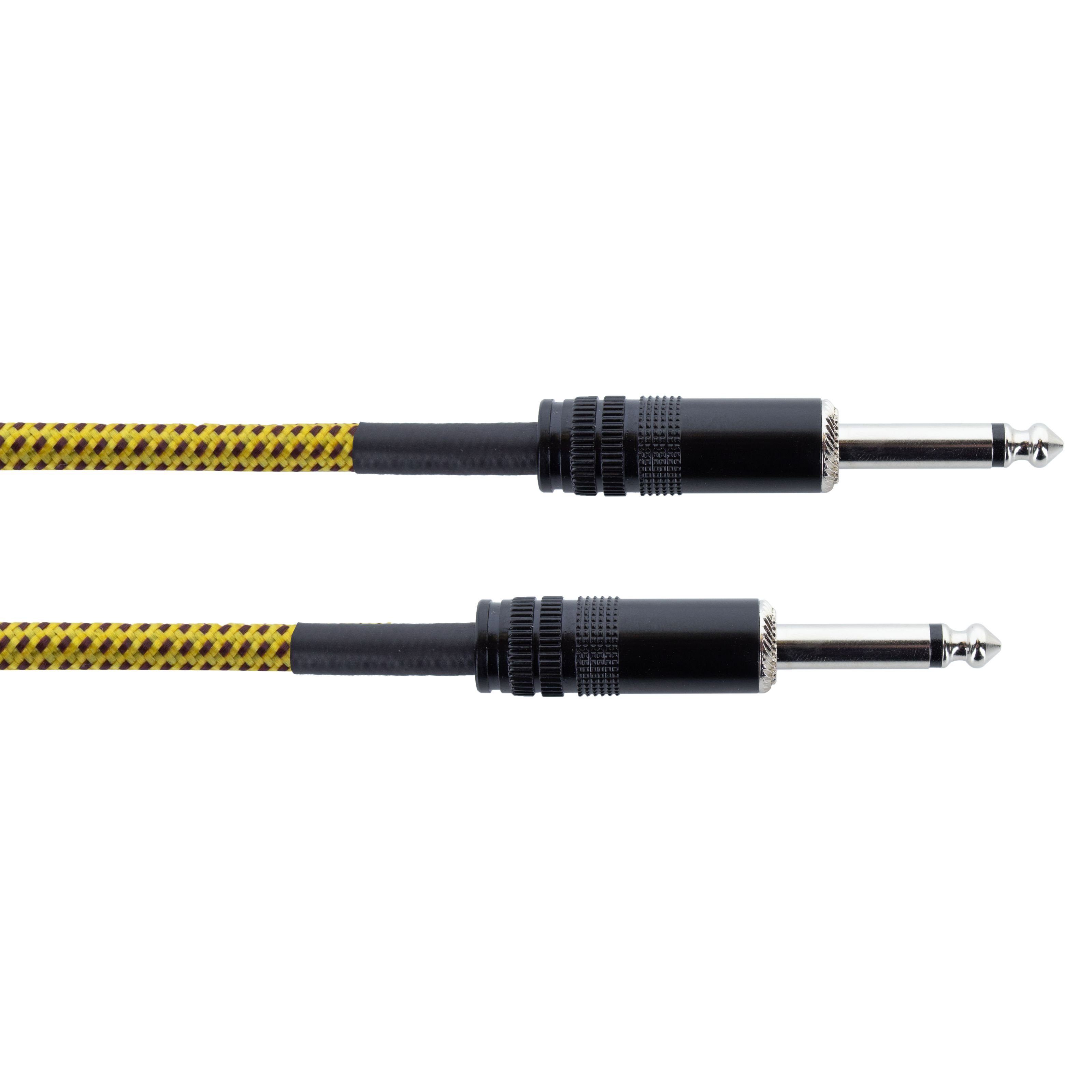 Cordial Instrumentenkabel, EI 5 PP-TWEED-YE Instrumentenkabel 5 m - Instrumentenkabel
