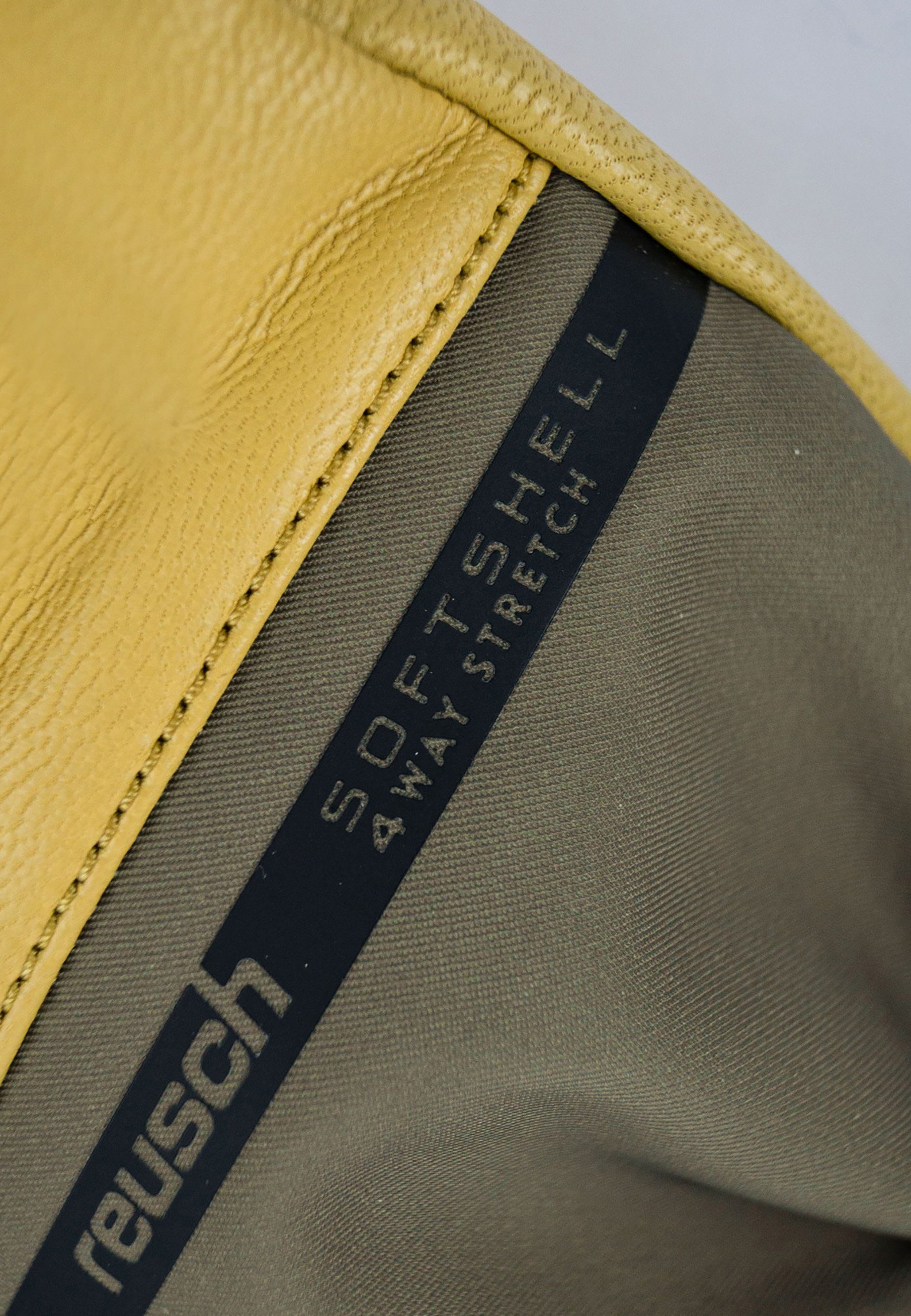 TOUCH-TEC Reusch GORE-TEX Fäustlinge olivgrün-hellblau warm, Discovery wasserdicht