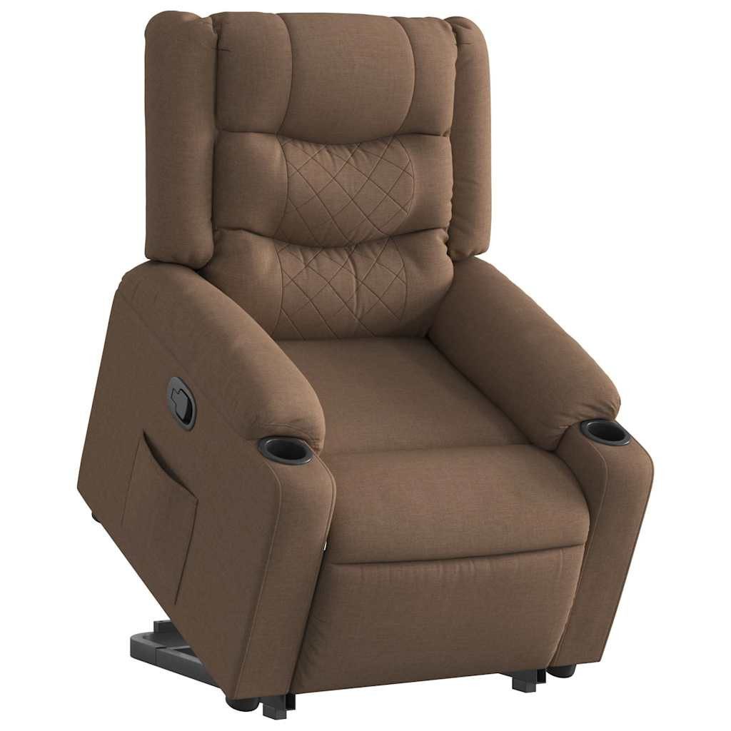 vidaXL Sessel Relaxsessel mit Aufstehhilfe Braun günstig online kaufen