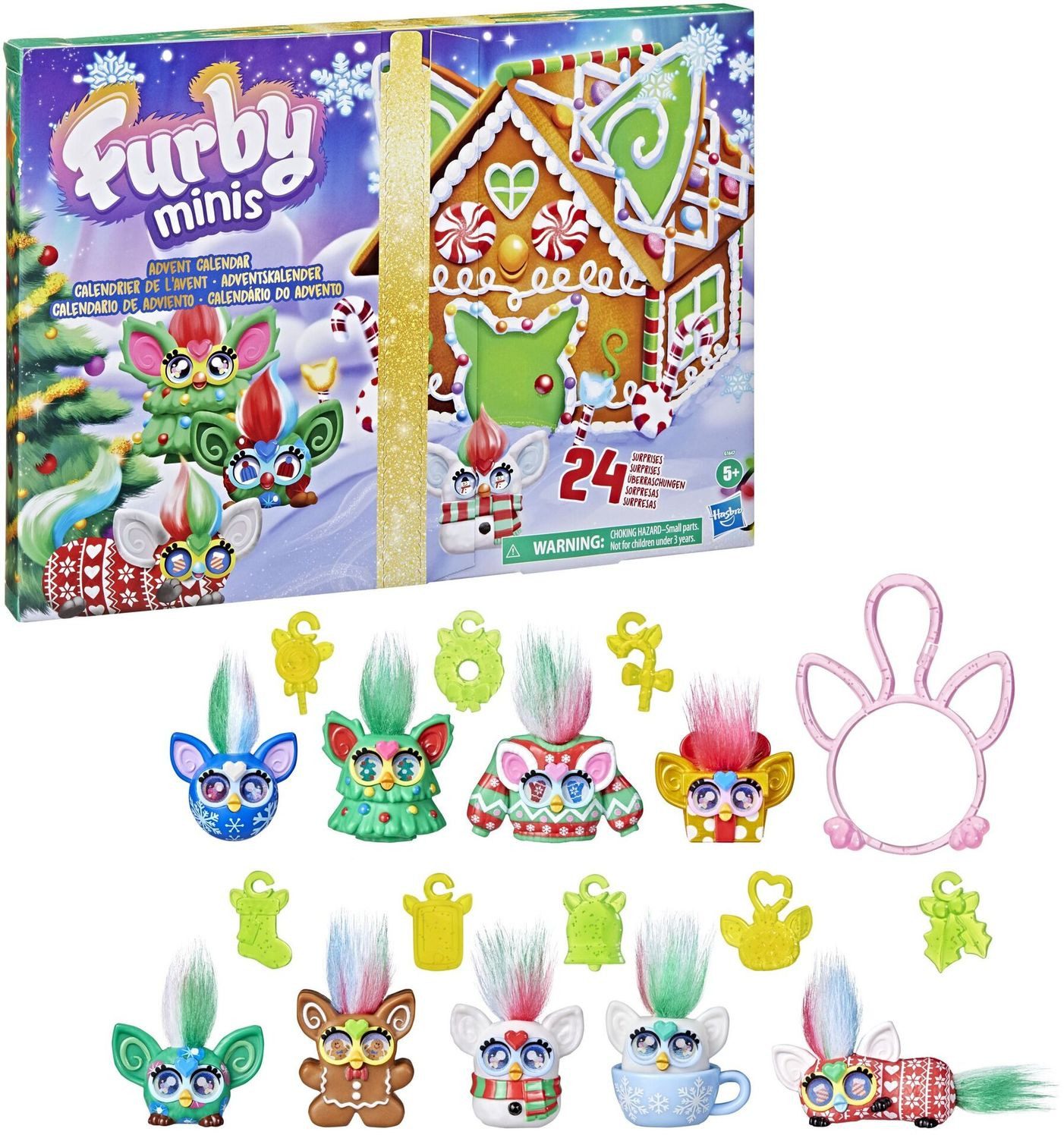 Hasbro Spielzeug-Adventskalender Adventskalender (Furby Minis, 1-tlg) günstig online kaufen