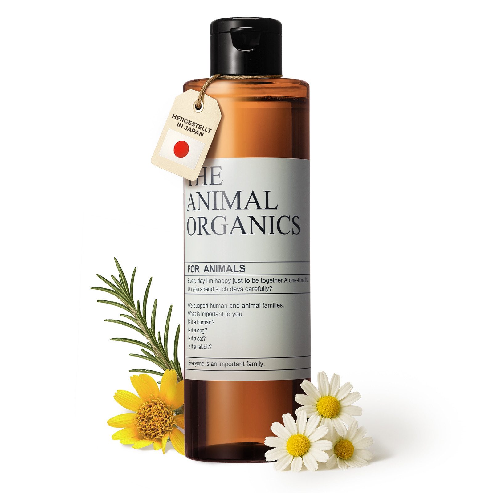 PAWZ Road Tiershampoo Hundeshampoo Sensitiv, 98% Pflanzliche Inhaltsstoffe, (1-St), Geruchsneutralisierend, 250ml