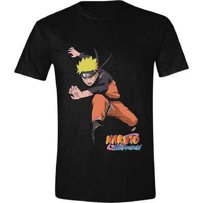 Naruto T-Shirt Naruto Shippuden TShirt Character Running Men XL