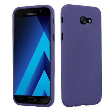 Cadorabo Handyhülle Samsung Galaxy A7 2017 Samsung Galaxy A7 2017, Flexible TPU Silikon Handy Schutzhülle - Hülle - ultra slim