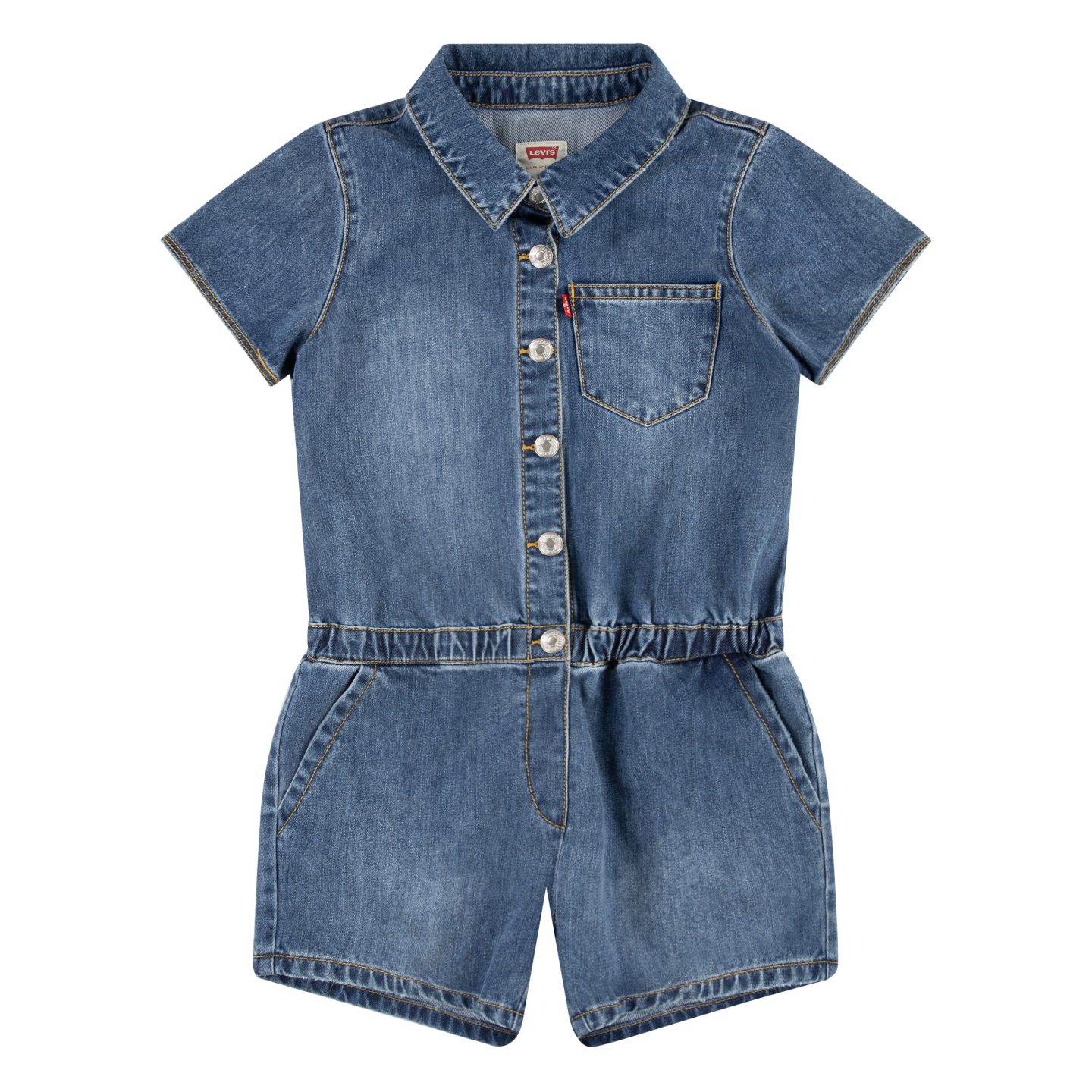 Levi's® Kids Jumpsuit mit Knopfleiste