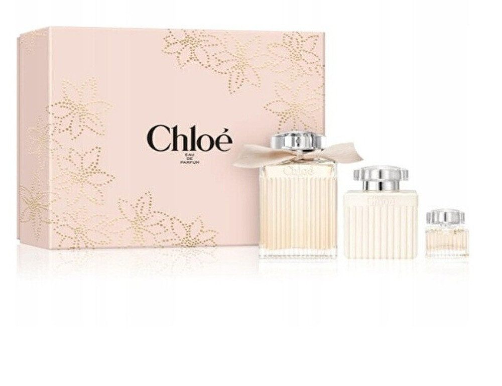 Chloé Duft-Set Chlo - EDP 100 ml + Körperlotion 100 ml + EDP 5 ml