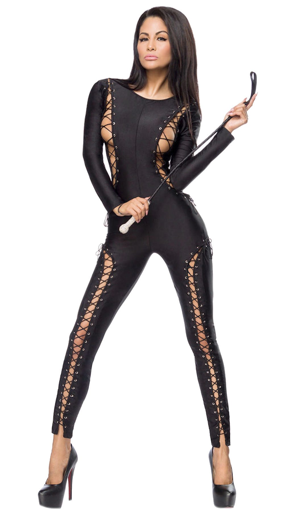 Atixo Overall Overall mit Schnürungen Catsuit günstig online kaufen