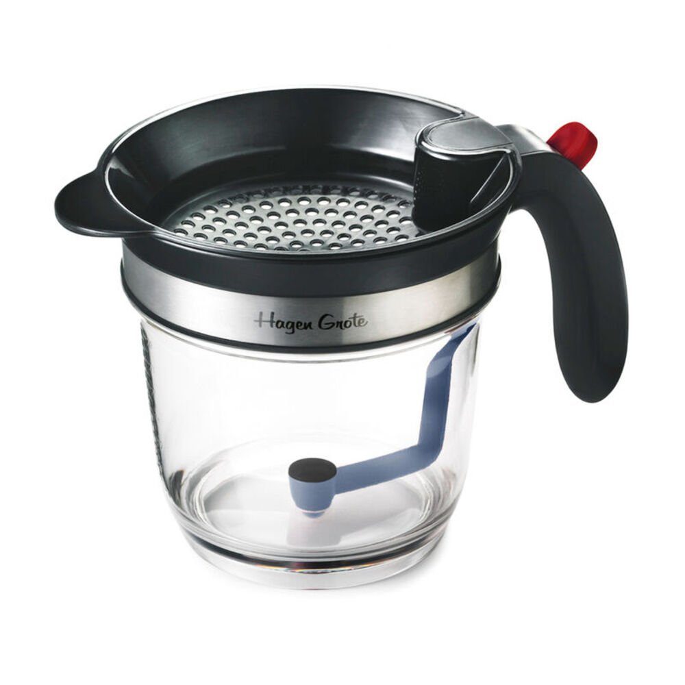 Hagen Grote Fetttrennkanne Fett-Trennkanne: Schnell und sauber fettfreie Fonds, Saucen, Suppen, (1-St), Schnell und sauber fettfreie Fonds, Saucen, Suppen