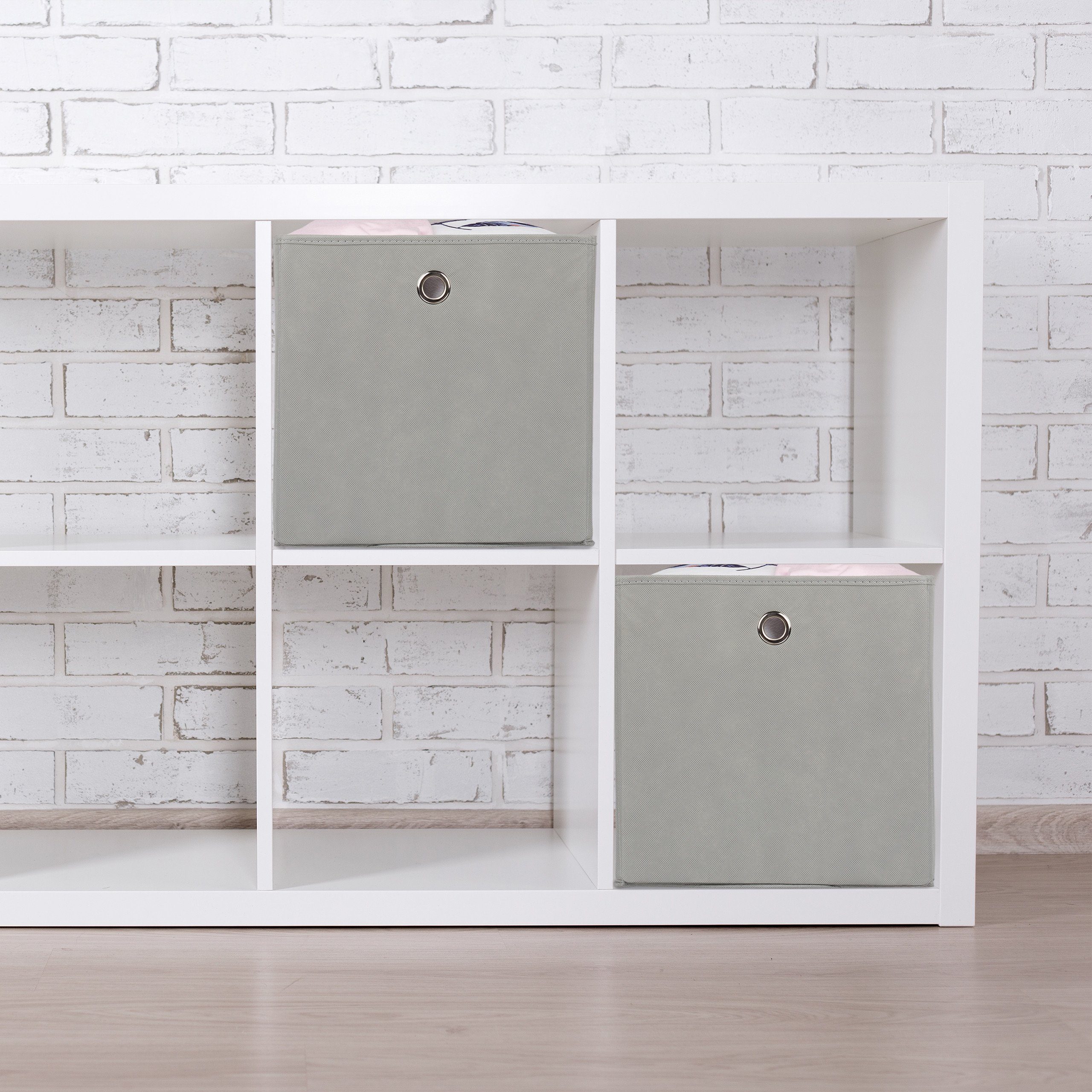 relaxdays Aufbewahrungsbox Stoff im 2er Set, günstig online kaufen