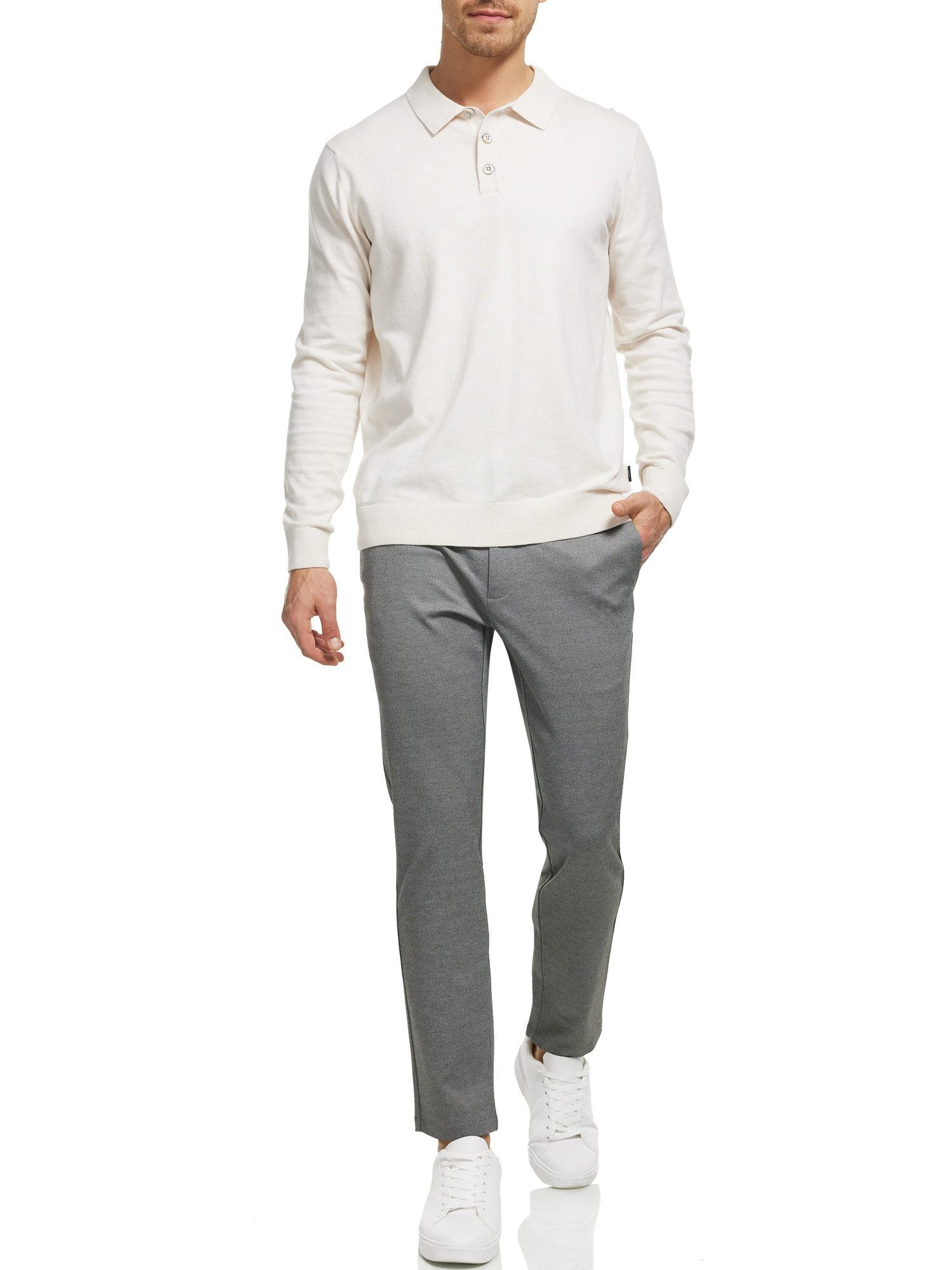 INDICODE Chinohose Herren Rodekro Chino Hose Herrenhose Performance Pants mit 4 Taschen – Bild 4 von 5