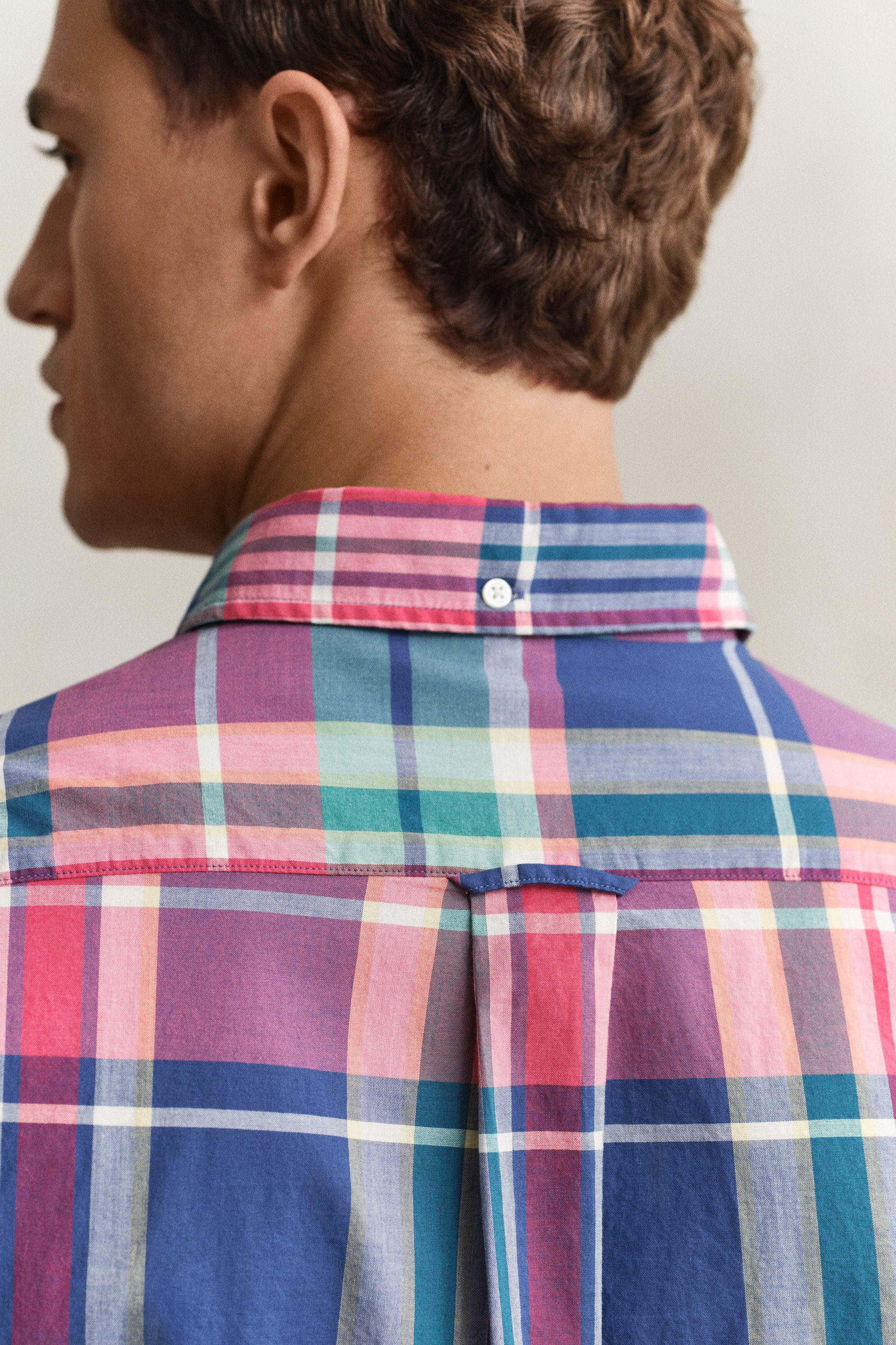 Gant Langarmhemd REGULAR INDIAN MADRAS CHECK Regular fit mit Button-Down-Kragen