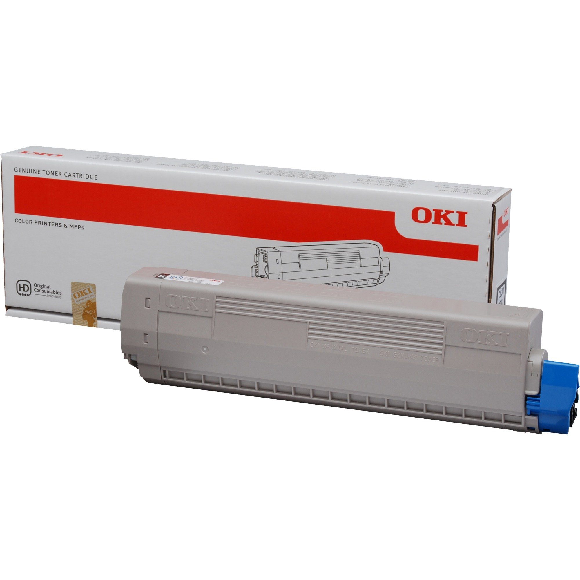 Toner OKI cartouche d'origine - Noir - 44844508 main image 0