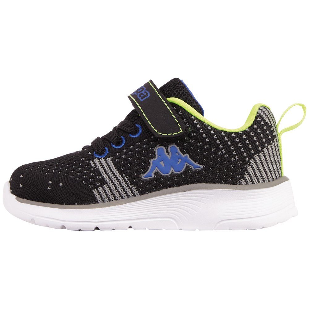 Kappa Sneaker - besonders praktisch: ohne Binden! black-blue | Sneaker low