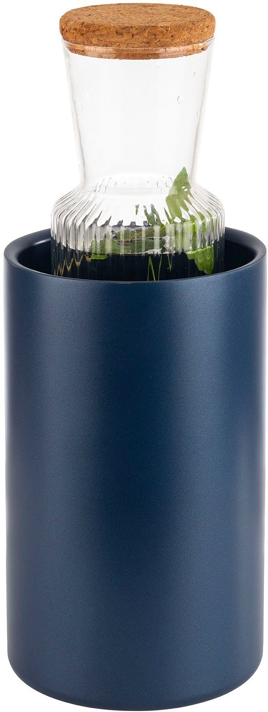 APS Wein- und Sektkühler, doppelwandig, Edelstahl, Höhe 20 cm