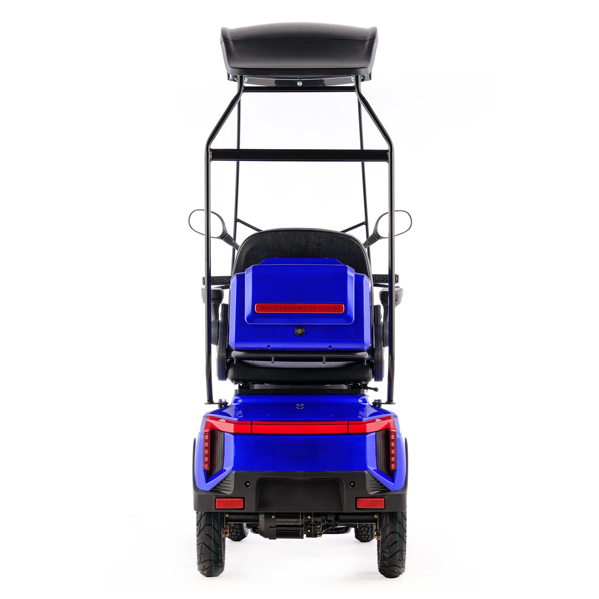 Veleco Elektromobil GRAVIS mit Dach Windschutzscheibe Seniorenmobil Mobilitätsroller LED, 1000,00 W, 12,00 km/h, Dach mit Windschutzscheibe