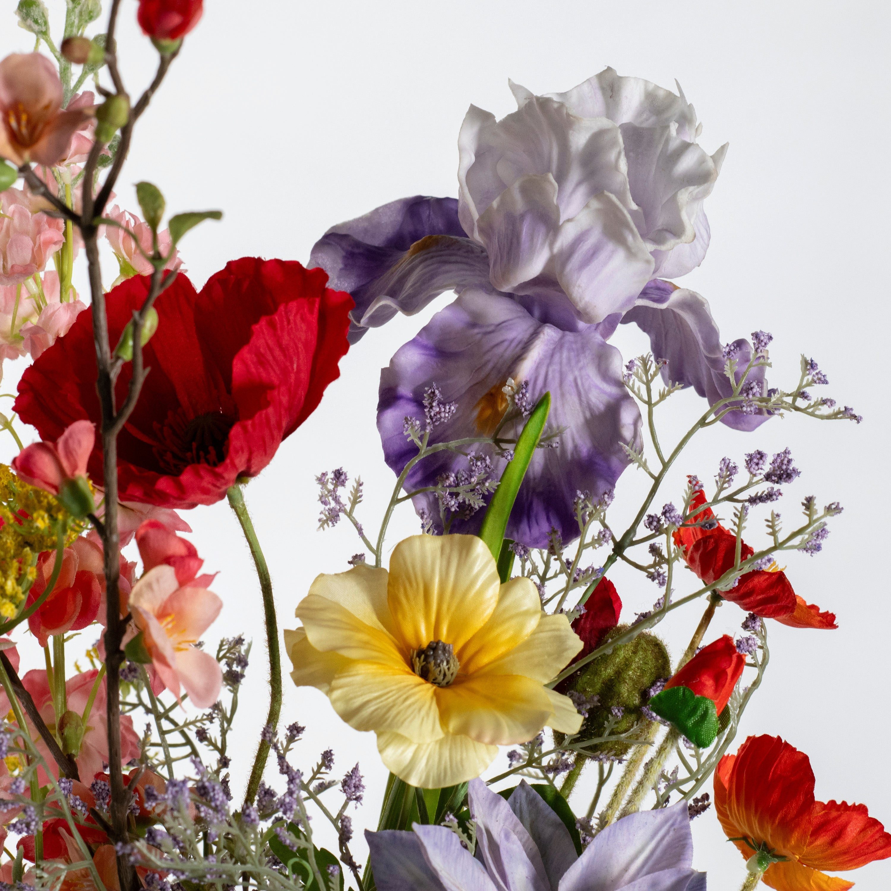 Kunstblume Künstlicher Blumenstrauß - Lanzarote, 75cm, aplanta