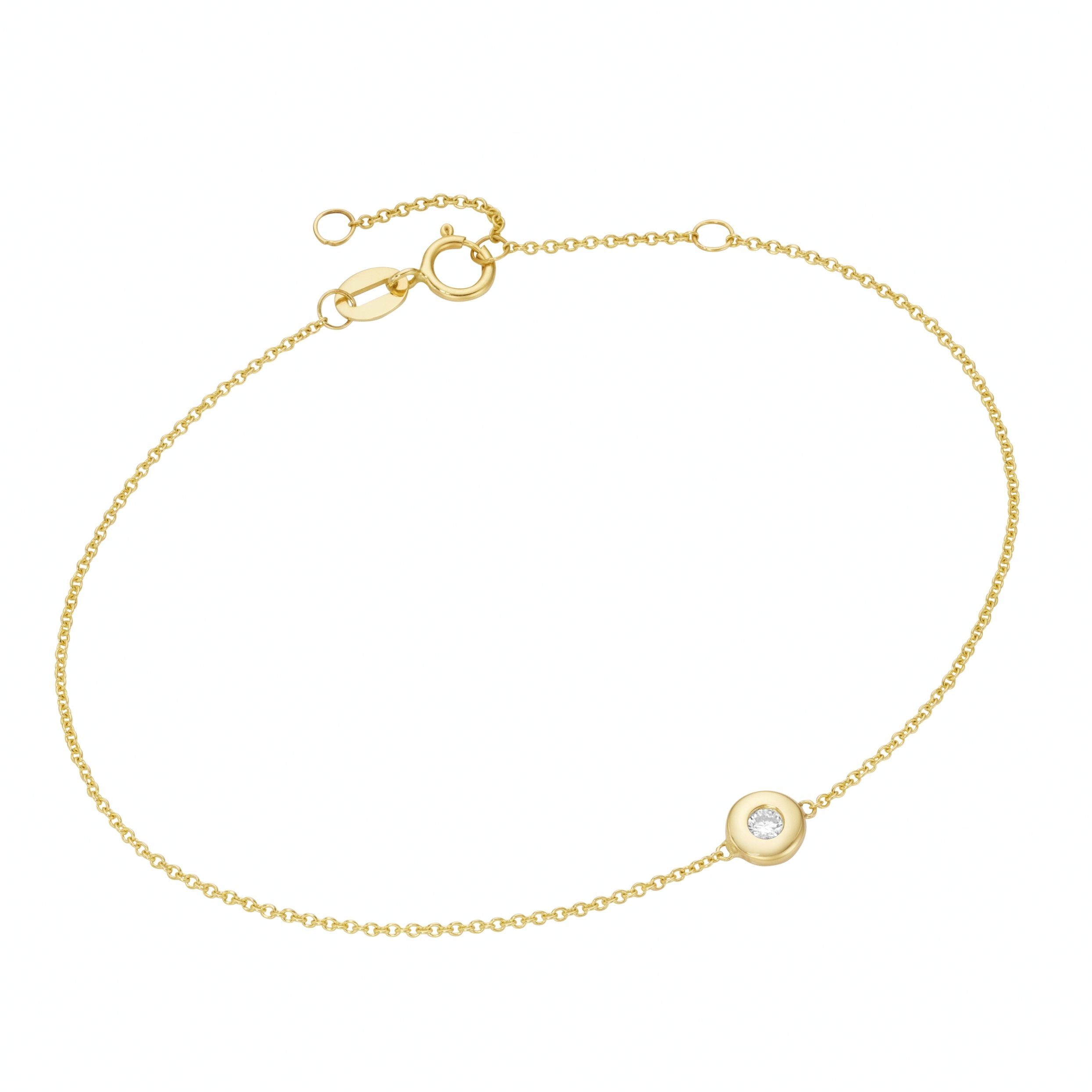 Luigi Merano Armband mit Brillanten, Gold 585 | Armbänder