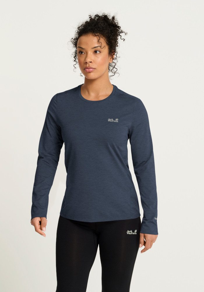 Jack Wolfskin Langarmshirt TRAIL LS W Funktionsshirt, Langarm