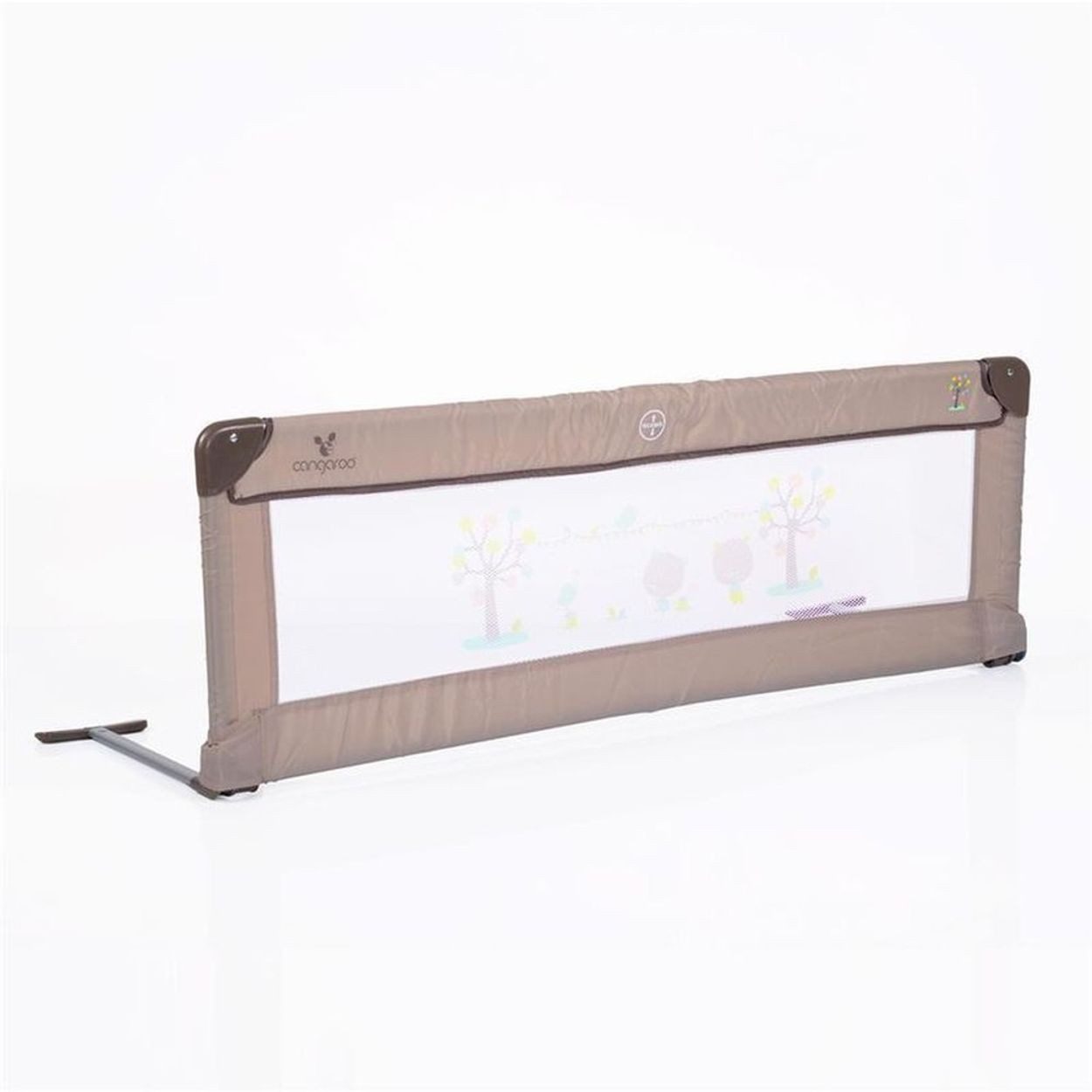 Cangaroo Bettschutzgitter 130 x 43,5 cm, Bettgitter, für zuhause und unterwegs, Polyester, meisten Betten