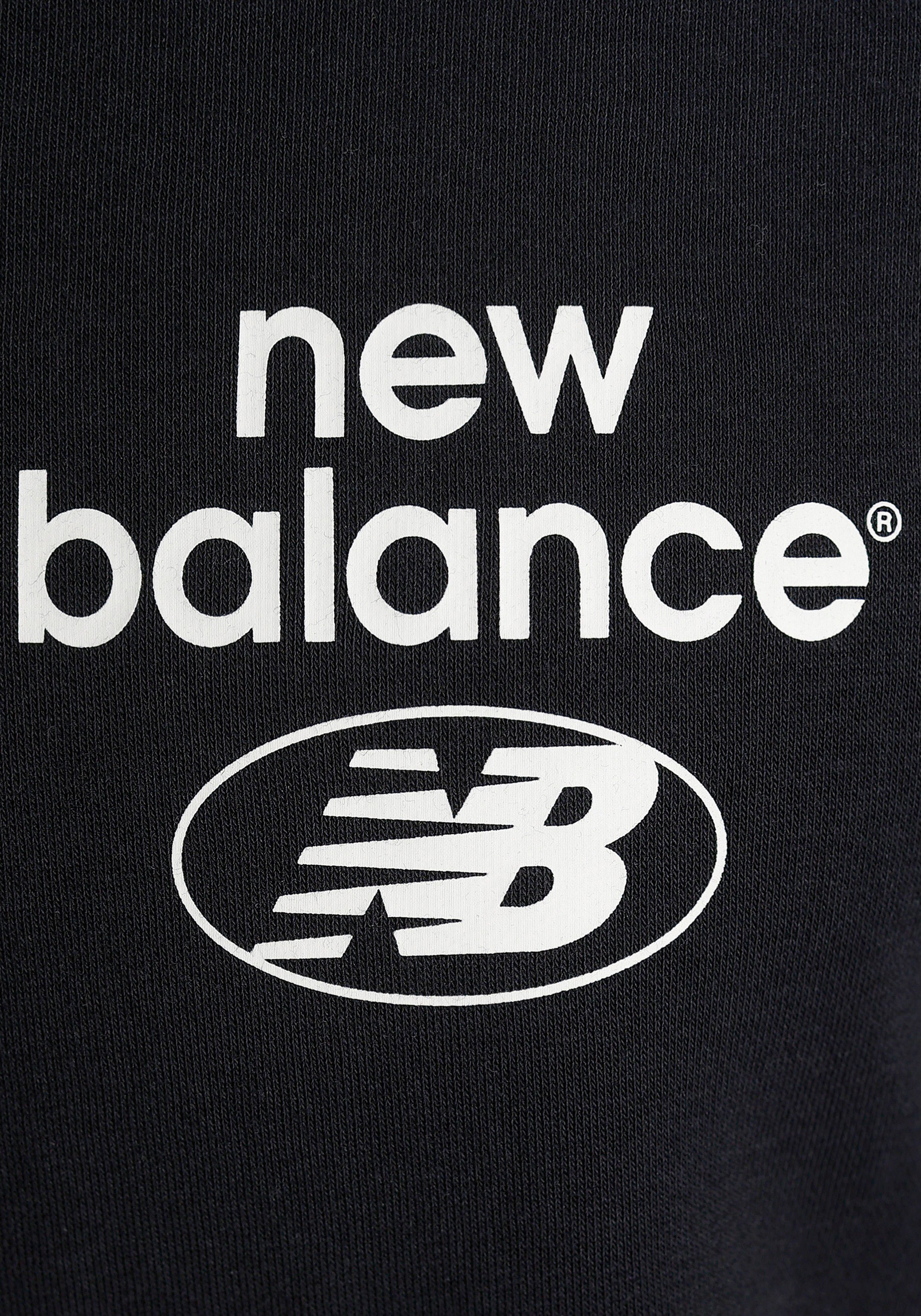 New Balance Black Kapuzensweatshirt NB HOODIE ESSENTIALS