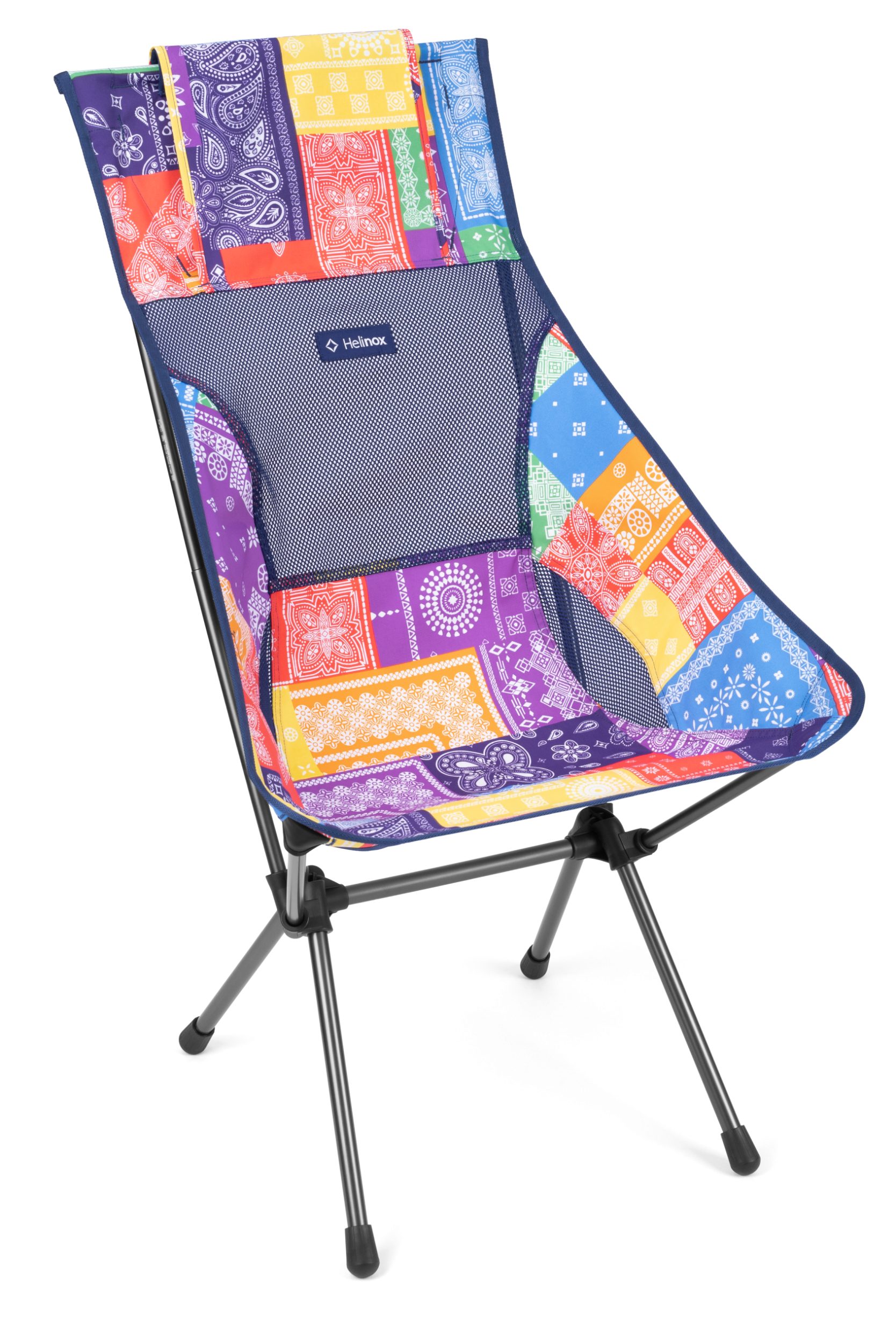 Helinox Campingstuhl Helinox Sunset Chair (Gewicht 1,475kg / max. Traglast 145kg) Bandana in Regenbogenfarben