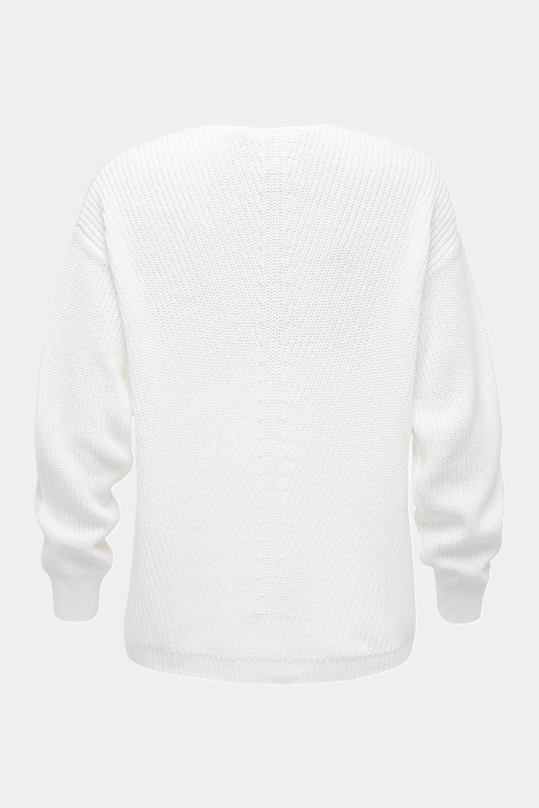 six-o-seven Strickpullover Six-o-Seven Baumwoll-Strickpullover mit moderner günstig online kaufen