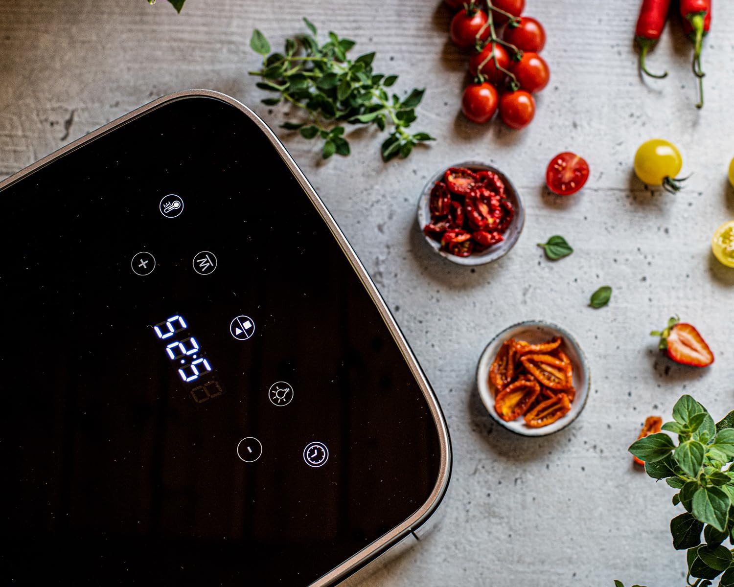 Rommelsbacher Dosenöffner DA 450, Dörrautomat mit Timer und Temperaturregelung